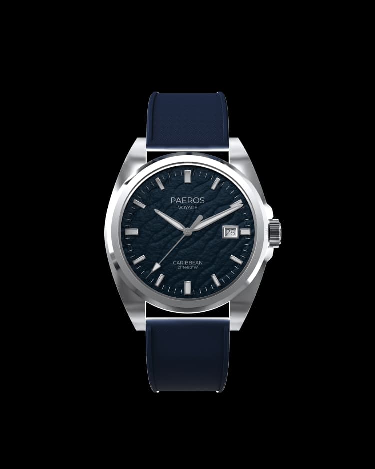 Caribbean Founder Edition with Rubber Strap